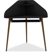 columbia black desk   