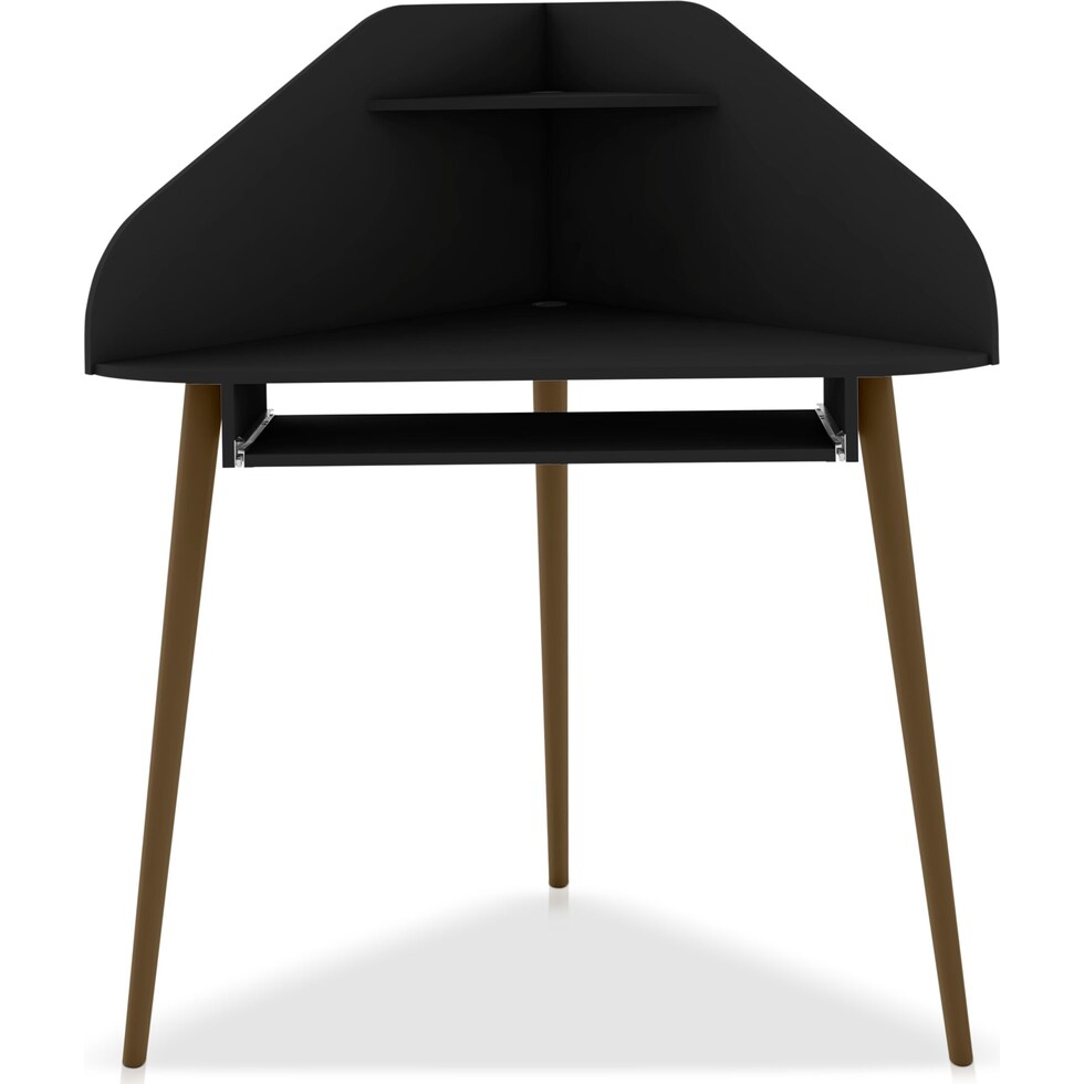 columbia black desk   
