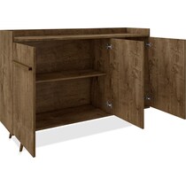 columbia dark brown buffet   