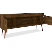 columbia dark brown tv stand   