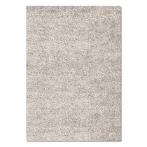 comfort light gray shag gray area rug ' x '   
