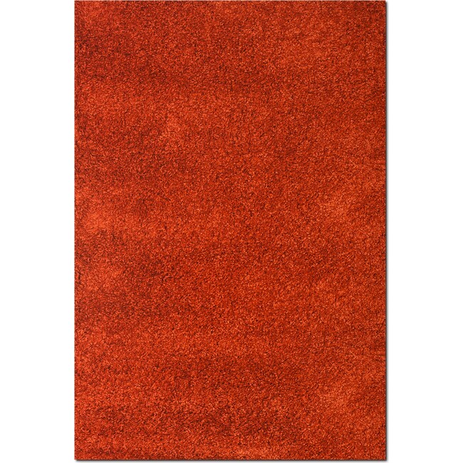 Rugs - Comfort Shag Area Rug - Rust