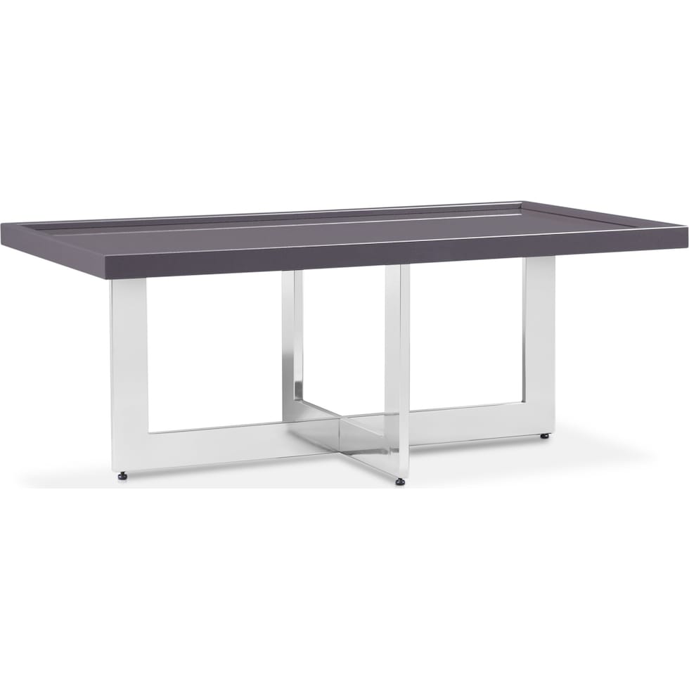 concerto gray coffee table   