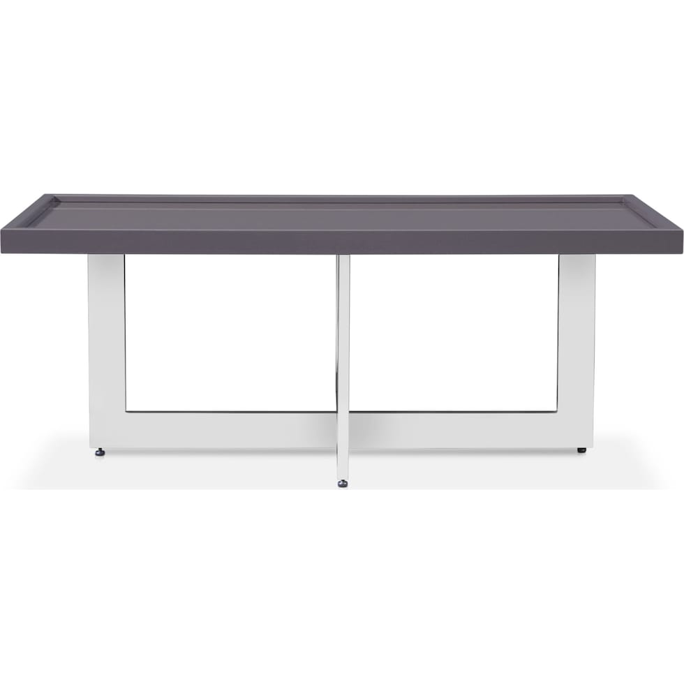 concerto gray coffee table   