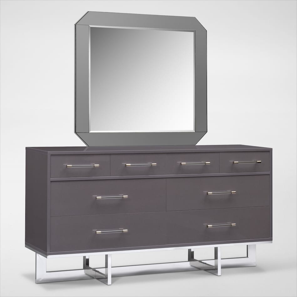 Concerto Dresser and Mirror Value City Furniture
