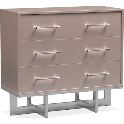 Concerto 3-Drawer Chest - Champagne