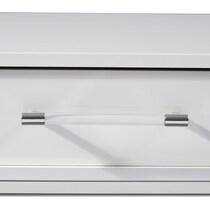 concerto white entertainment wall unit   