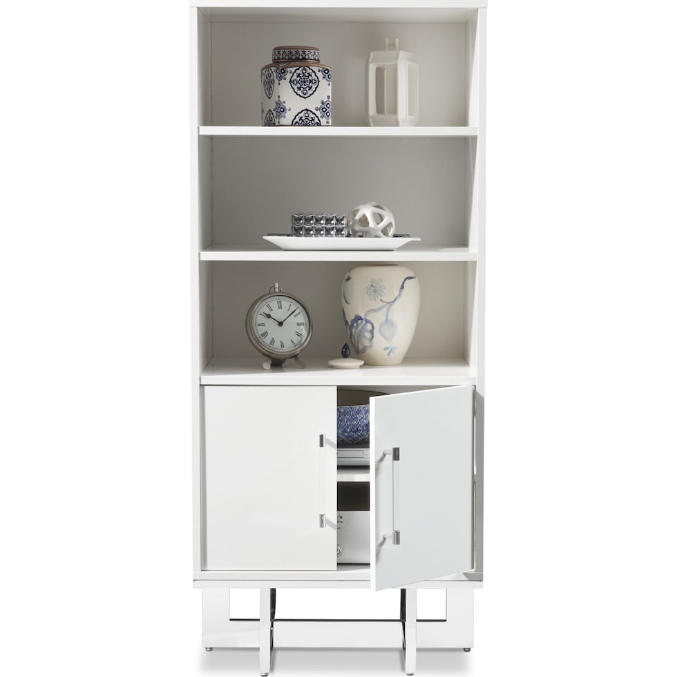 concerto white pier cabinet   