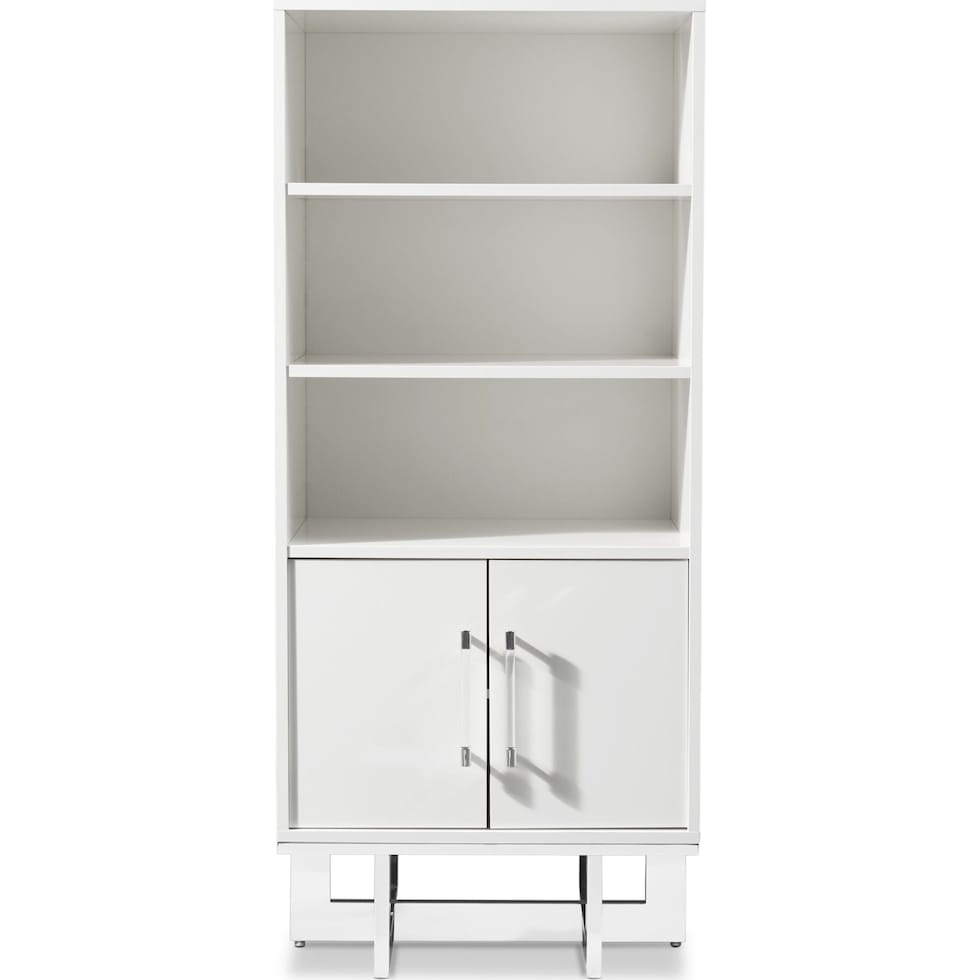 concerto white pier cabinet   