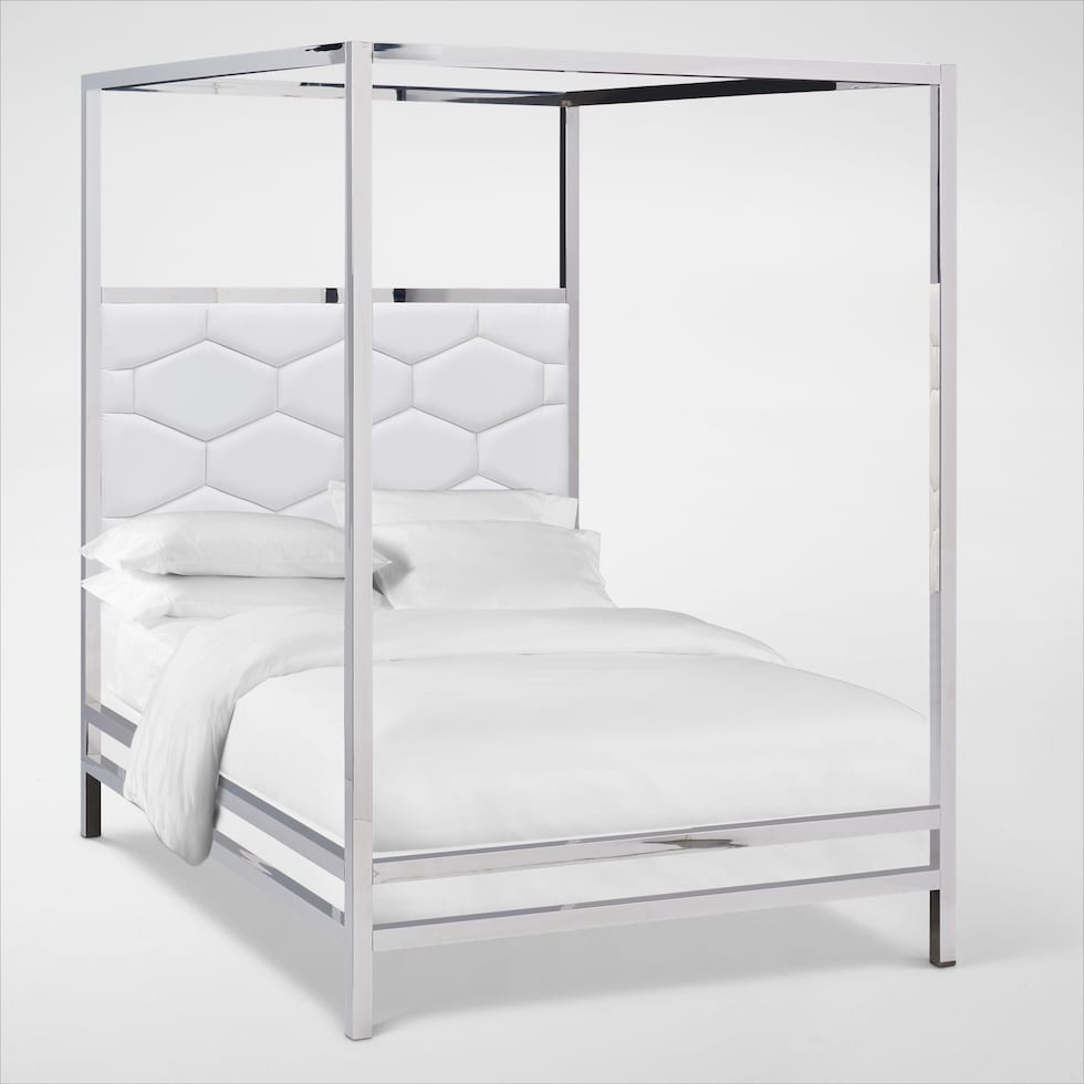 concerto white queen bed web   