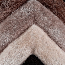 concord brown shag  pc accent pillows   