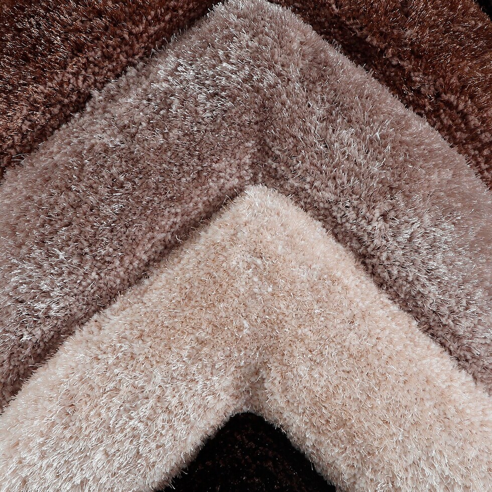 concord brown shag  pc accent pillows   