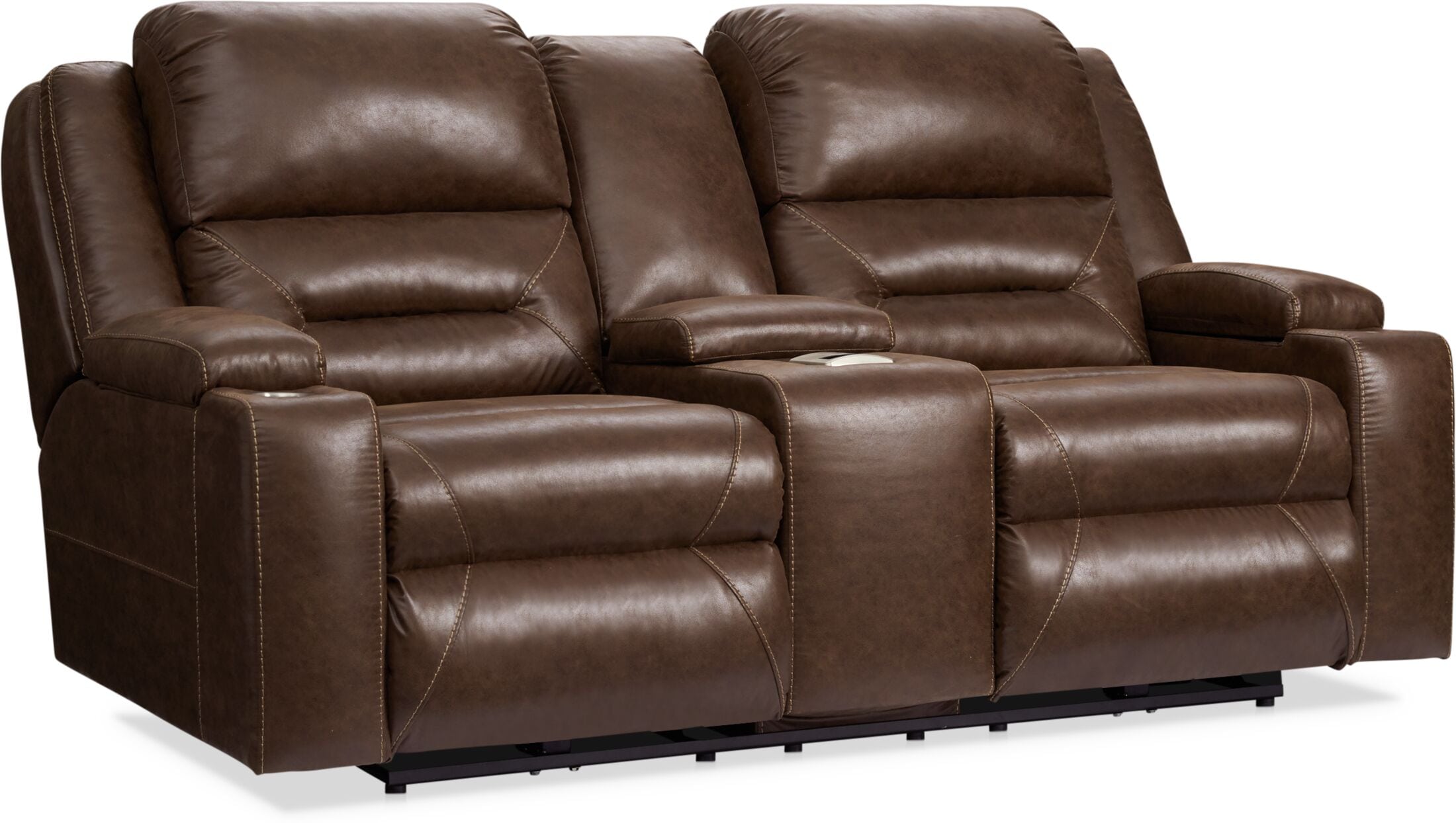 Value city reclining deals loveseat