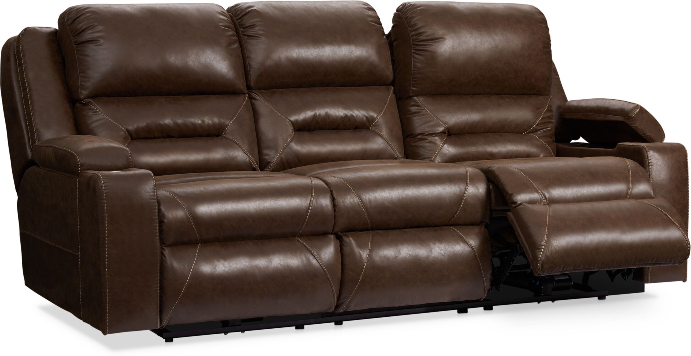 Double power recliner online sofa