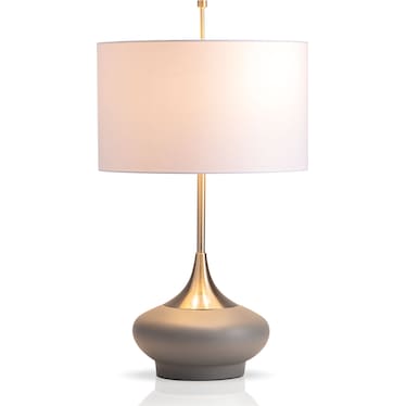 Concrete 32'' Table Lamp