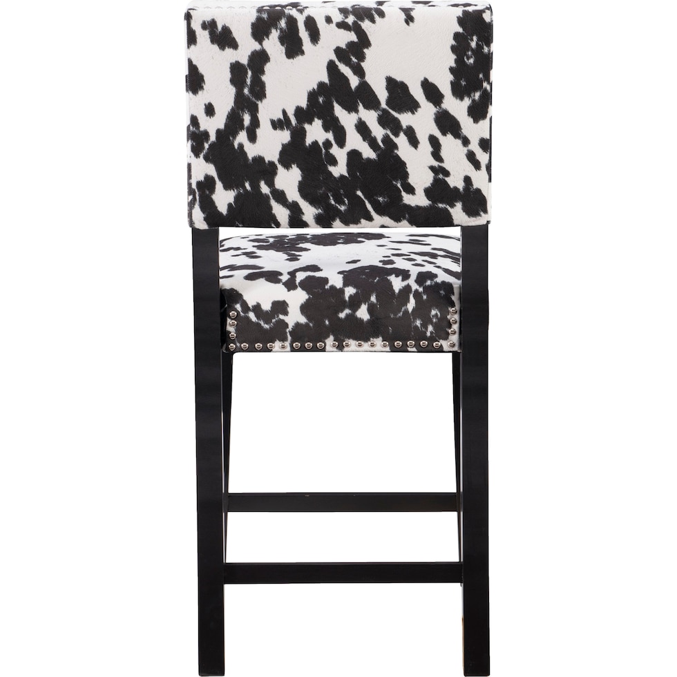 connie black counter height stool   