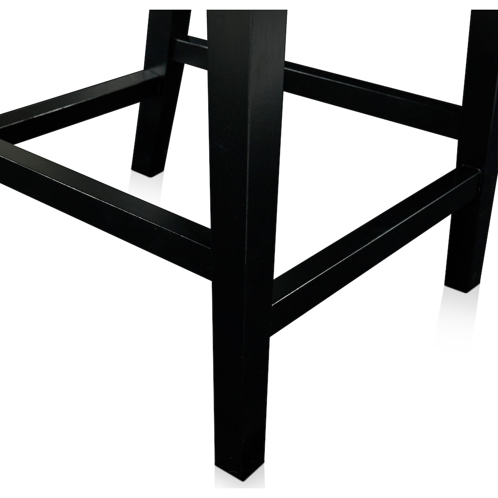 connie black counter height stool   