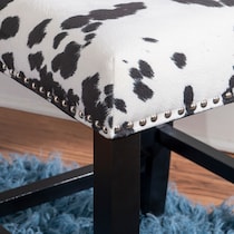 connie black counter height stool   