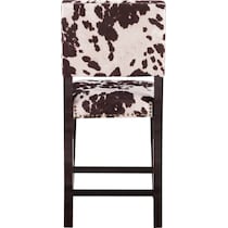 connie dark brown counter height stool   