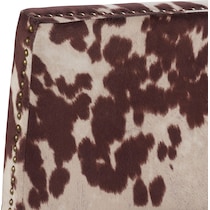 connie dark brown counter height stool   