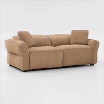 connor light brown sofa   