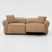 connor light brown sofa   