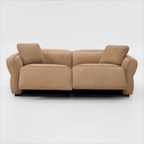 connor light brown sofa   