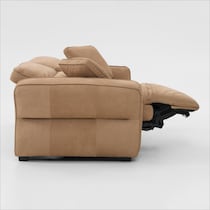 connor light brown sofa   