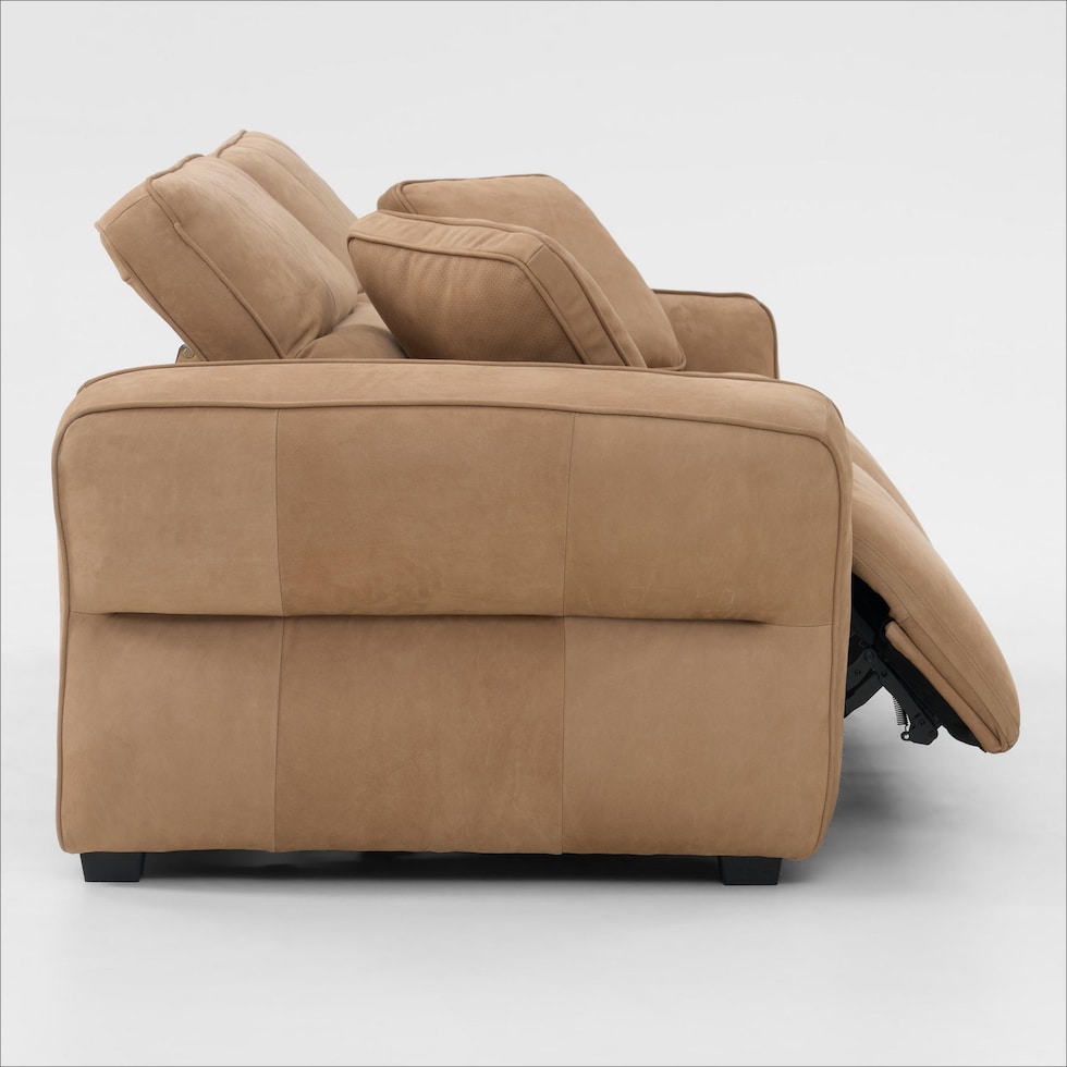 connor light brown sofa   