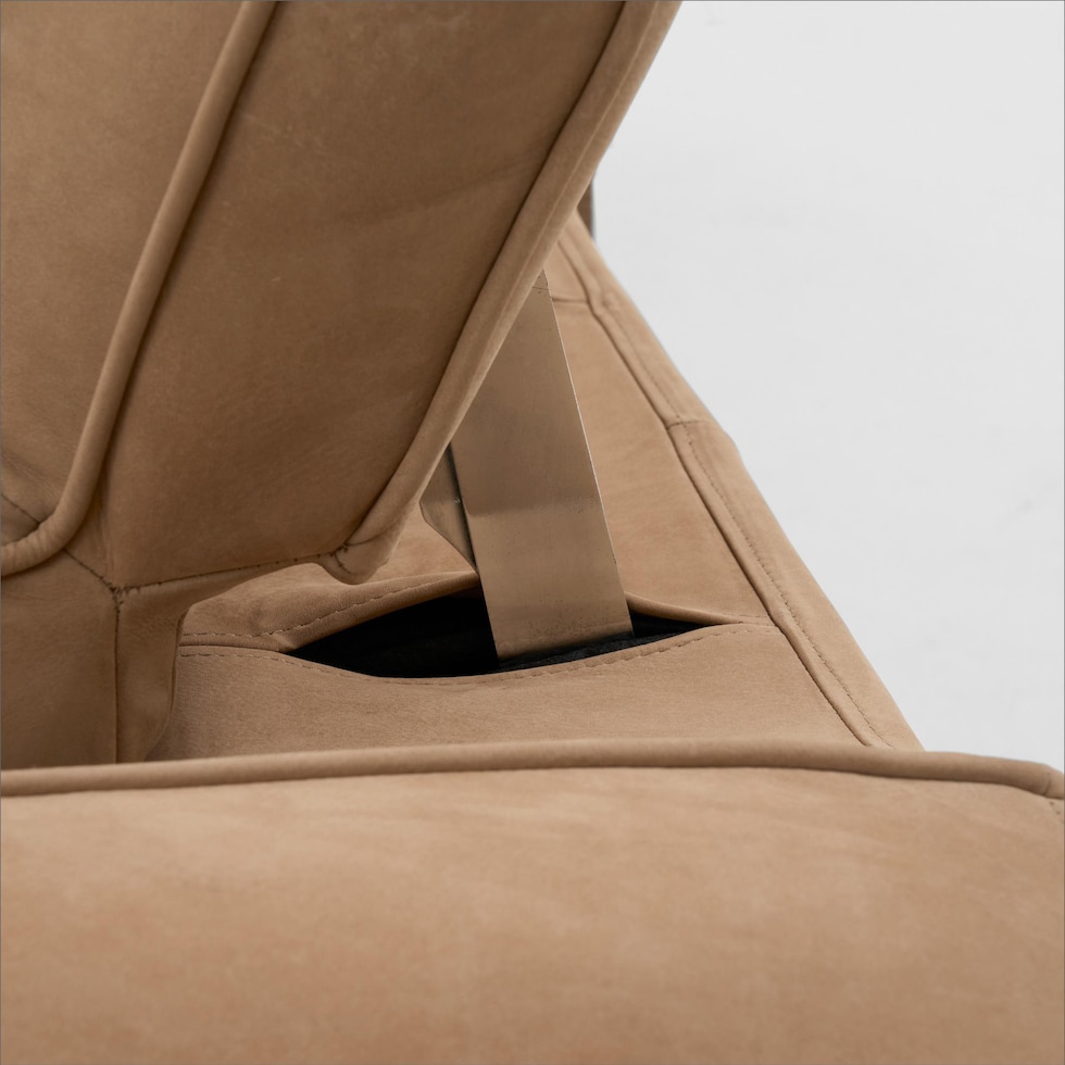 connor light brown sofa   