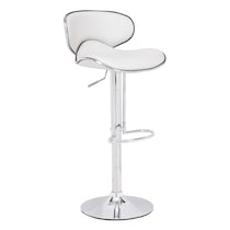 connor white bar stool   