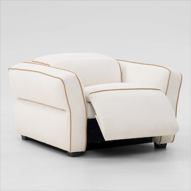 Connor Dual-Power Recliner - Ivory