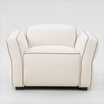 connor white recliner   