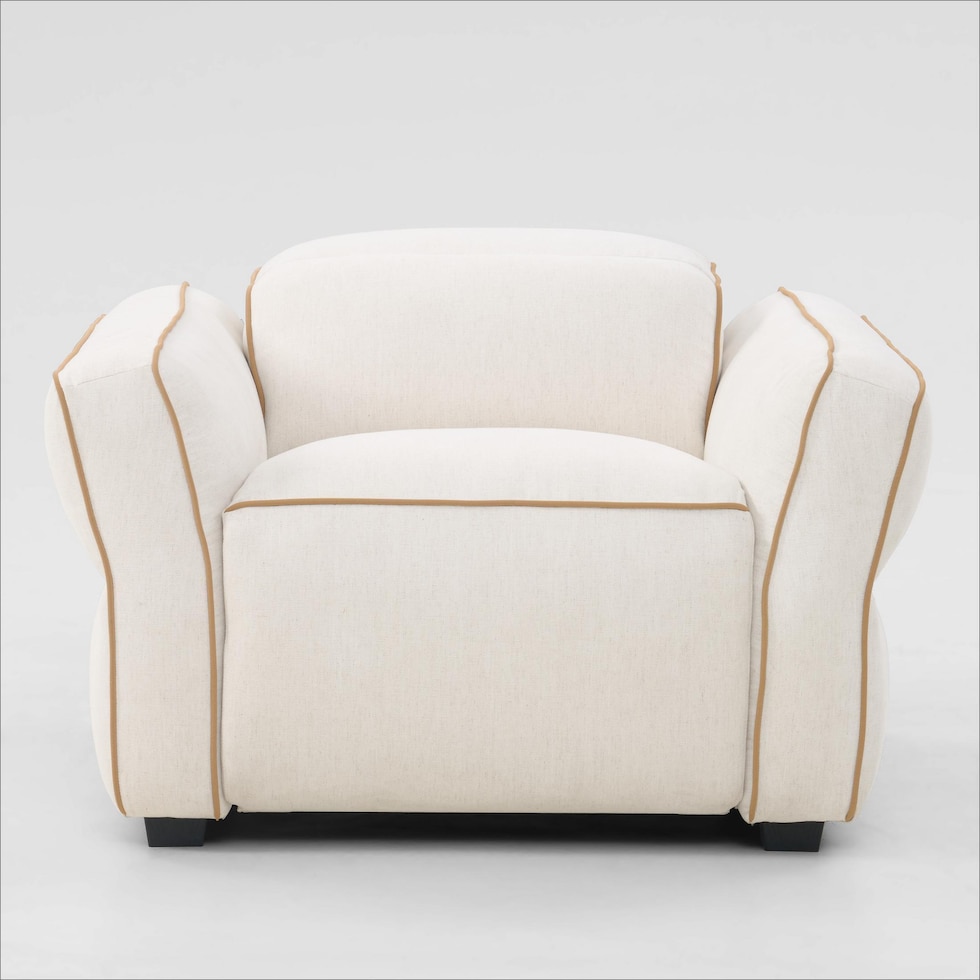 connor white recliner   