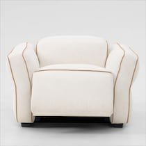 connor white recliner   