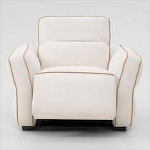 connor white recliner   