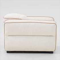 connor white recliner   