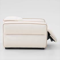 connor white recliner   