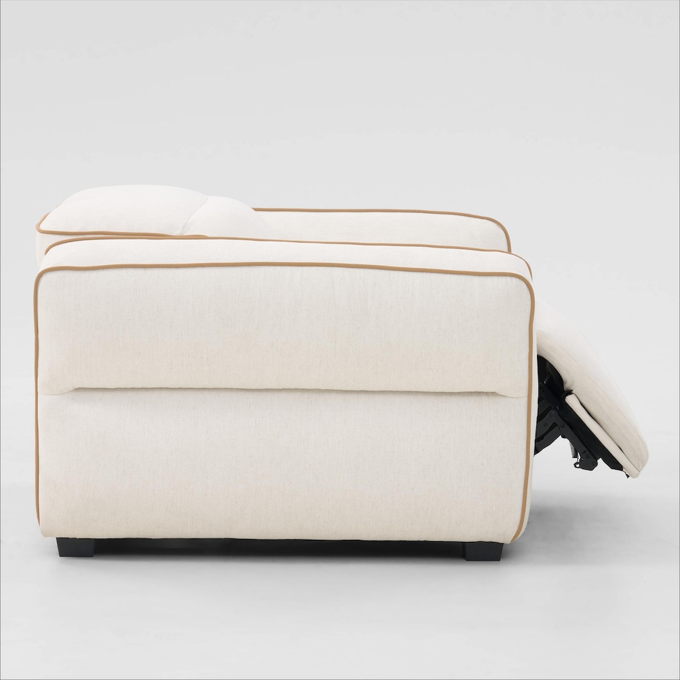 connor white recliner   