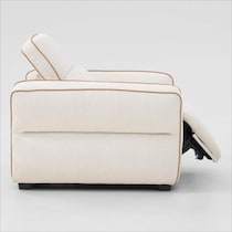 connor white recliner   