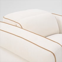 connor white recliner   
