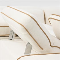 connor white recliner   