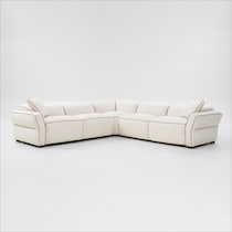 connor white sectional   
