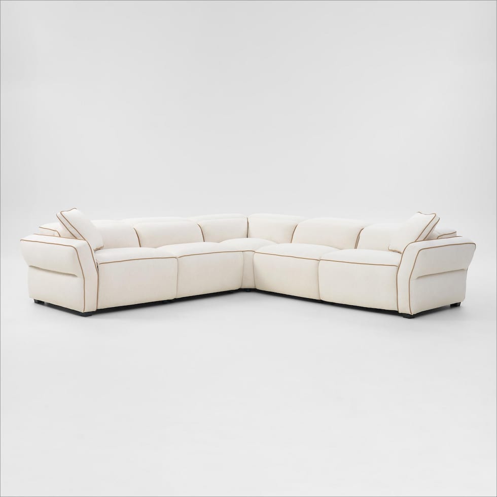 connor white sectional   