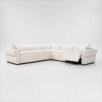 connor white sectional   