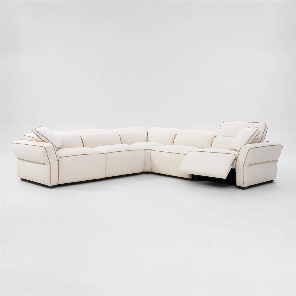 connor white sectional   