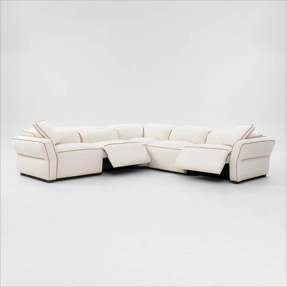 connor white sectional   