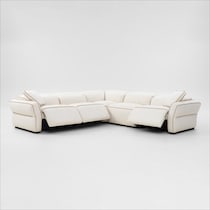 connor white sectional   