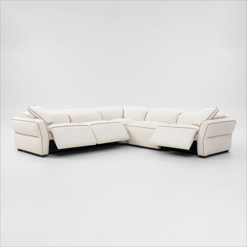 connor white sectional   