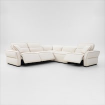 connor white sectional   
